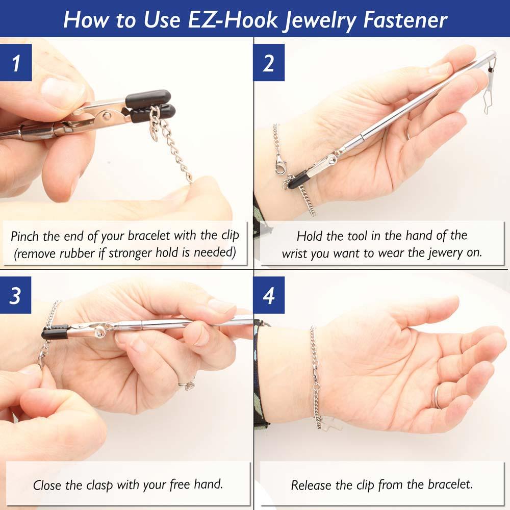 Amazon.com: ZX Vision 4 Pieces Knitting Loom Hooks Ergonomic